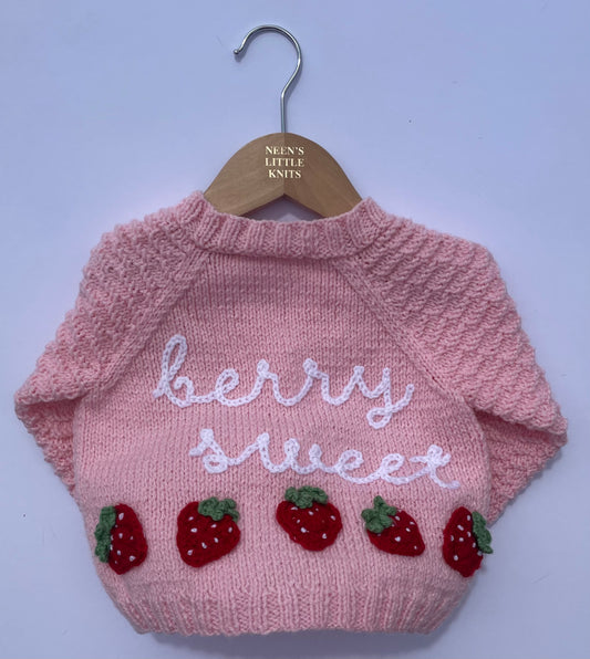 Berry Sweet Cardigan