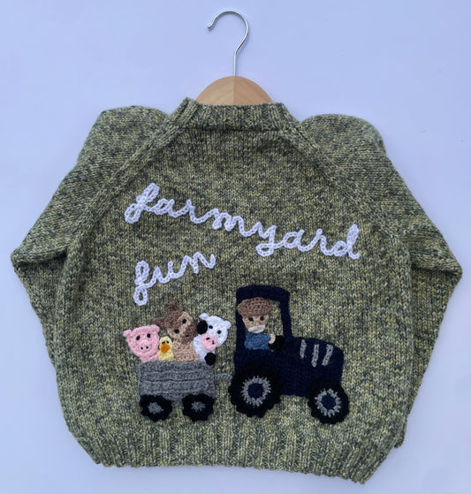 Farmyard Fun Cardigan