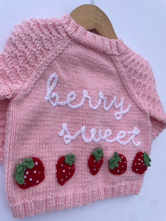 Berry Sweet Cardigan