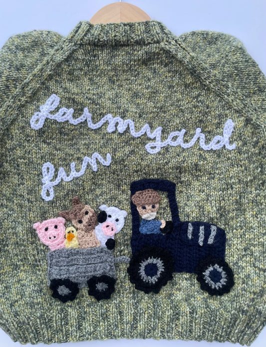 Farmyard Fun Cardigan